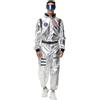 Generico Costume da Astronauta per Uomo 2 Pezzi Costume Astronauta Adulto per Cosplay Halloween Costumi Tuta Spaziale Ragazzo dello per Carnevale Halloween Cosplay Compleanno
