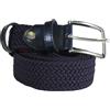 profili di Toscana CINTURA UOMO ELASTICO INTRECCIATA MADE IN ITALY ART.ELAST (blu, 125)