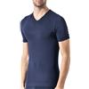 Risalti T Shirt Uomo Bamboo Scollo A V Seamless - Maglietta Uomo Intima in Viscosa di Bamboo, più Morbida delle Tshirt Uomo Cotone, Intimo Uomo Traspirante E Confortevole - Made in Italy