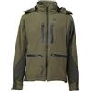 BITRABI Giacca BEAR Impermeabile, Verde Militare, 4XL