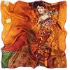 Prettystern Donna Pura Raso Seta Foulard Scialli Sciarpa Gustav Klimt 90cm Quadrato Regalo Idea oro P817 Adele Bloch-Bauer I