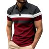 hehiy Polo Golf da Uomo Maglietta Estiva a Maniche Corte Tops Traspirante Leggera per Il Tempo Libero Maglietta Polo Uomo Raffinato ed Elegante