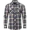 Casey Kevin Camicia Flanella Uomo Quadri Manica Lunga Bottoni Casual Camicie con 2 Tasche Button Down Regular Fit