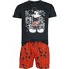 Mickey Mouse Minnie & Topolino Uomo Pigiama Multicolore 100% Cotone Regular