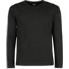BE BOARD 1 Pezzo T-Shirt Uomo Manica Lunga 9024 Girocollo. Disponibile Anche in Taglie Calibrate Nero Taglia XXL