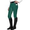 FitsT4 Sports FitsT4 Leggings da Equitazione da Donna, in Silicone, con Tasca per Cellulare e Passanti per Cintura