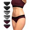 DANISH ENDURANCE Bikini Donna in Cotone Biologico, per L'Estate, 3 o 6 Paia | Bikini in cotone biologico, morbido e traspirante, per uso quotidiano, casa e allenamento leggero