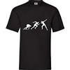 shirt84 Generisch Bullone Evolution Uomini T-Shirt - shirt84 - Nero, M