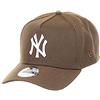 New Era New York Yankees MLB Essential Walnut 9Forty A-Frame Snapback cap