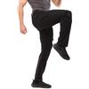 strongAnt® - Pantaloni Elastici da Lavoro Bianco - Pantaloni Pittore Stuckateur Addetto alle Pulizie, Tasca per Ginocchiere, Cerniera Lampo e Bottone in Metallo - KERMEN - Fatto nell'UE