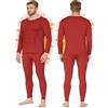 HEROBIKER Long Johns Biancheria intima termica da uomo per sci invernale calda attrezzatura da caccia foderata in pile set top bottom