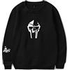 zhedu MF Doom Felpa Unisex Tuta da Donna/Outwear da Uomo Harajuku Streetwear Rapper Americano Abiti di Moda Taglie Forti (S,Color 1)