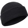 ROTHCO Genuine U.S. Navy Wool Watch Cap, Black, 100% Warm Wool