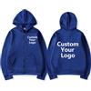 YUANOU Personalizzato Felpa con Cappuccio Uomo Donna Personalizza Il Tuo Logo/Testo/Foto Cerniera Felpa con Cappuccio Moda Unisex Fai da Te Felpa con Cappuccio color6,3XL