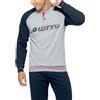 Generico Pigiama Uomo Lotto Art. LP1172 a Maniche Lunghe in 100% Puro Cotone (IT, Testo, M, Regular, Regular, Grigio)
