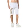 BOXEUR DES RUES Pantaloncino Bianco con Logo Oro