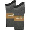 mehrstrumpf 8/12 Paia Bambini 100% Bio Coltivazione Calzini Cotone Ragazzi & Ragazze Senza Cuciture (Modello: Biolivia)