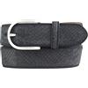 BELTINGER Cintura da donna con stampa pitone 4 cm | cintura in pelle per donna 40mm effetto serpente | motivo serpente motivo pitone