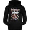MAGLIERIA CONFORTI Felpa con Cappuccio per Bambine e Ragazze Gruppo Girl K-Pop Daniela, Lara, Manon, Megan, Sophia, Yoonchae vers.2