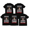 Colorfamily Magliette Addio al Celibato Personalizzabili - T-Shirt Team Sposo e Invitati Divertenti - Maglia Personalizzata Gruppo e Testimoni (Foto, Nomi, Frasi) - 100% Cotone