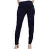 Carla Ferroni Pantalone Punto Milano Elasticizzato Estivo Art 14459