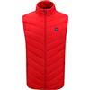 Generic Gilet riscaldato da donna con 8 zone di riscaldamento, 3 impostazioni di controllo della temperatura, gilet riscaldato per inverno all'aperto, lavoro ed escursionismo (batteria non inclusa)
