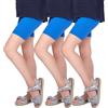 hi!mom Confezione da 3 pantaloncini da ciclismo per ragazza - Leggings corti di sicurezza comodi in cotone basic non trasparenti per ragazza per bambini - Pantaloncini estivi, Blu 12 anni