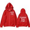 YUANOU Personalizzata Felpa con Cappuccio Uomo Donna Personalizzato Il Proprio Design Cerniera Giacca Cappotto Unisex Fai da Te Felpa con Cappuccio color9,L