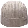 Melegari Berretto di Maglia Beanie Belluno | 100% Cashmere Riciclato | Recycled And Sustainable Cashmere | Ecologico ed Economico | Leggero 50 Grammi | Made in Italy (IT, Numero, 54, 63, Beige Scuro)