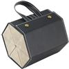 Generic QXDZSW - Organizer portatile per occhiali multi-slot 2/3/4/5/6 multi-slot per occhiali da vista da viaggio, 6 Slot-nero, Taglia unica