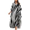 YouKD Caftano lungo da donna, stile bohémien, cardigan da spiaggia, copricostume da bagno, vestaglia taglie forti, Etichettalia unica