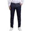 VEQUÈ Jeans Uomo Tasche America Blu Scuro Pantaloni Casual Cotone Pantalone VEQUE (IT, Numero, 48, Regular, Regular, Denim)