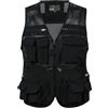 HZQIFEI Uomo Gilet da Pesca Multitasche Giubbino da Lavoro Smanicato Traspirante Outdoor Vest JRC Safari Giacche Gilet MJ08 (Nero, 3XL)