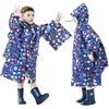Domueay Impermeabile Bambina Poncho Antipioggia, 3-12 Anni | Leggero Cappuccio Mantella, Portatile Portatile Poncho Pioggia Sportive Scuola All'aperto Giacca Ragazze Abbigliamento