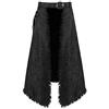 VPQILH 2025 Gonna a Pieghe da Uomo Vendita, Gothic Kilt Gonna, Gonne Uomo Vintage Kilt Scozia Moda Gotica Kendo Pocket Abbigliamento Scozzese, Stile Steampunk, Guerriero Gladiatore per Halloween Costume