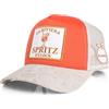 Blackskies Spritz Trucker Baseball cap | Cappellino Trucker Premium Snapback Uomo Donna Basecap - Estate Italia Cocktail Arancione Lifestyle Vintage