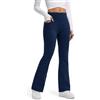 Libin Leggins Termici Donna Invernali Sportivi Pantaloni | Impermeabile Vita Alta in Pile Felpati Tuta leggings a Zampa Yoga Gym Palestra Trekking Neve Sci con Tasche