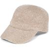 styleBREAKER Cappellino Baseball Donna con Paillettes Intrecciate | Cappellino 6 pannelli, fascia tergisudore, visiera curva, regolabile con fibbia in metallo (54-59 cm)