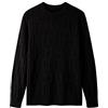 ZHILI Maglione da uomo Shetland Fisherman girocollo elegante maglieria Casual Pullover