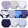 BIG ELEPHANT Pantaloni da Allenamento vasino per Bambini - 100% Cotone Mutande Unisex per pipì per Bambini Confezione da 10, 5 Anni
