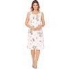 e.Femme® Camicia da Notte da Donna Jana 504 in 100% Cotone