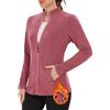 WOWENY Giacca in Pile da Donna per Esterni, Felpa Foderata Calda con Colletto rialzato e Giacca in Pile con Zip Intera Leggera antistatica per l'inverno, la Corsa, l'escursionismo e Il Tempo Libero