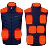 LJHH Gilet Riscaldante Elettrico Per Uomo E Donna Con Doppio Gilet Riscaldato Usb Ricaricabile Leggero Giubbotto Riscaldante Regolabile Per Uomini E Donne Giacca Sportiva All'Aperto Calda