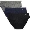 IGAM (6pz) Slip in Filo di Scozia Uomo Nottingham (XXXXL, Fondo COLORATO)