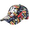Hip Hop Honour Berretto da baseball Bang Boum da 7 a 11 anni, colore: nero e giallo, per bambini, Nero , taglia unica