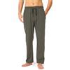 Timone Pantaloni Uomo Pigiama in 100% Cotone Caldo, Lunghi e Leggeri, Abbigliamento da Notte, Tinta Unita e Fantasia a Quadri, con Tasche Laterali TPP-001 (Grafite, M)