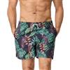 AMZSPORT Costumi da Bagno Uomo Costume Mare Impermeabili Pantaloncini Piscina Beach con Fodera in Mesh e Tasche