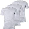 Moda Egidio T-Shirt Mezza Manica Uomo Liabel Caldo Cotone 100% Interlock 3 Pz