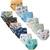 LeQeZe Slip Bambino in Cotone Intimo 3-4 Anni Mutande Ragazzo Confezione da 12 Pezzi (Etichetta del Produttore 110)