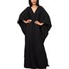 YouKD Abito lungo da donna stile caftano, bohémien, costume da bagno, copricostume da spiaggia, vestaglie, taglia unica, abbigliamento per la casa
